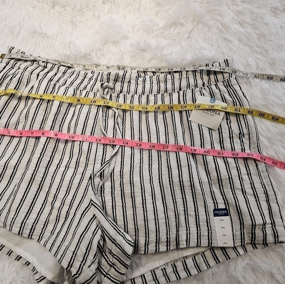 XXL Arizona jean Co. comfy striped fully lined shorts - Picture 10 of 13